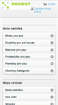 Mobile Screenshot of dogway.cz